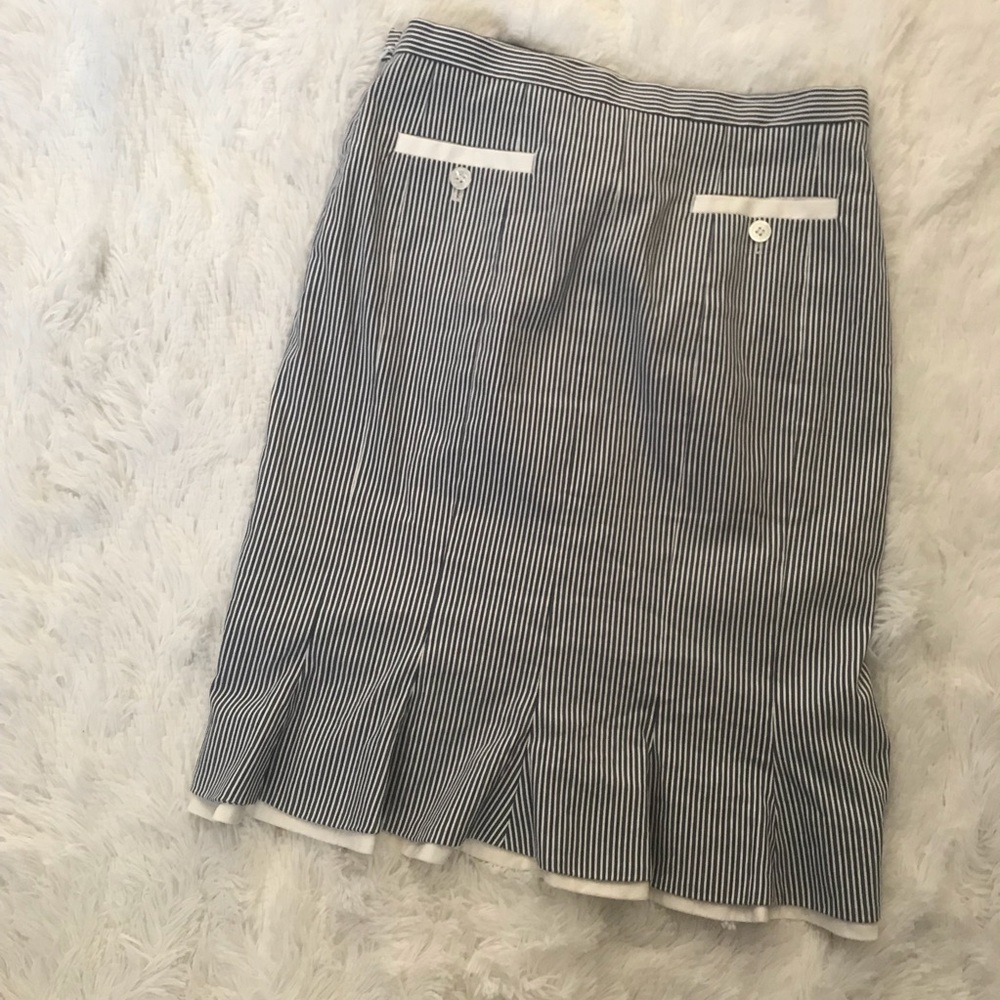 Etcetera -beautiful and I very good used condition -vertical striped skirt